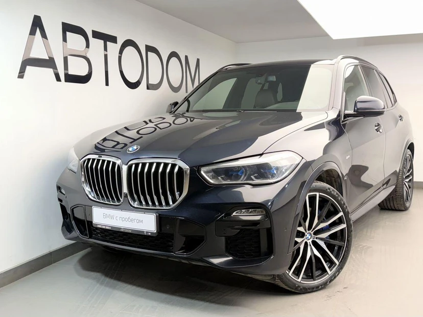 BMW X5 IV поколение (G05) 3.0 AT 4WD (340 л.с.) M Sport Pro Чёрный 2019 с пробегом 100 784 км