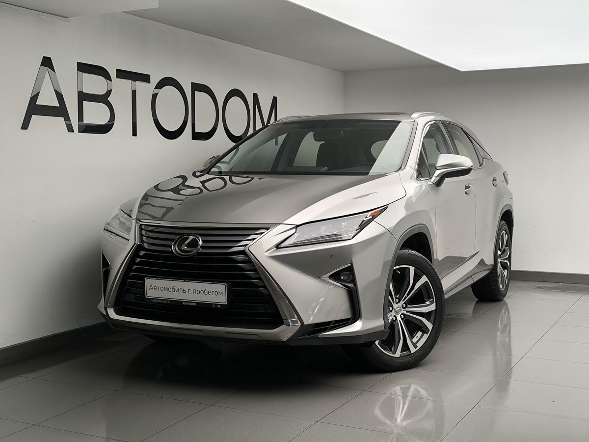 Автомобиль Lexus RX IV поколение 3.5 AT 4WD (300 л.с.) Premium Серый 2016 с пробегом 190 774 км