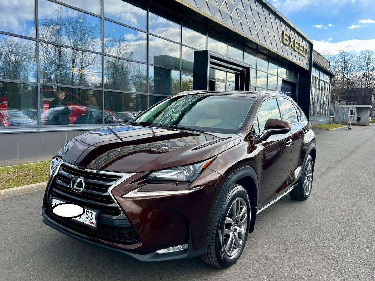 Lexus NX I поколение 2.0 CVT 4WD (150 л.с.) Luxury Коричневый 2016 с пробегом 99 482 км