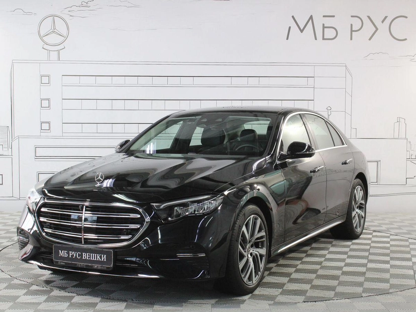 Автомобиль Mercedes-Benz E-Класс VI поколение (W214/S214) 2.0d AT 4Matic (197 л.с.) Base Чёрный 2025 с пробегом 4 743 км