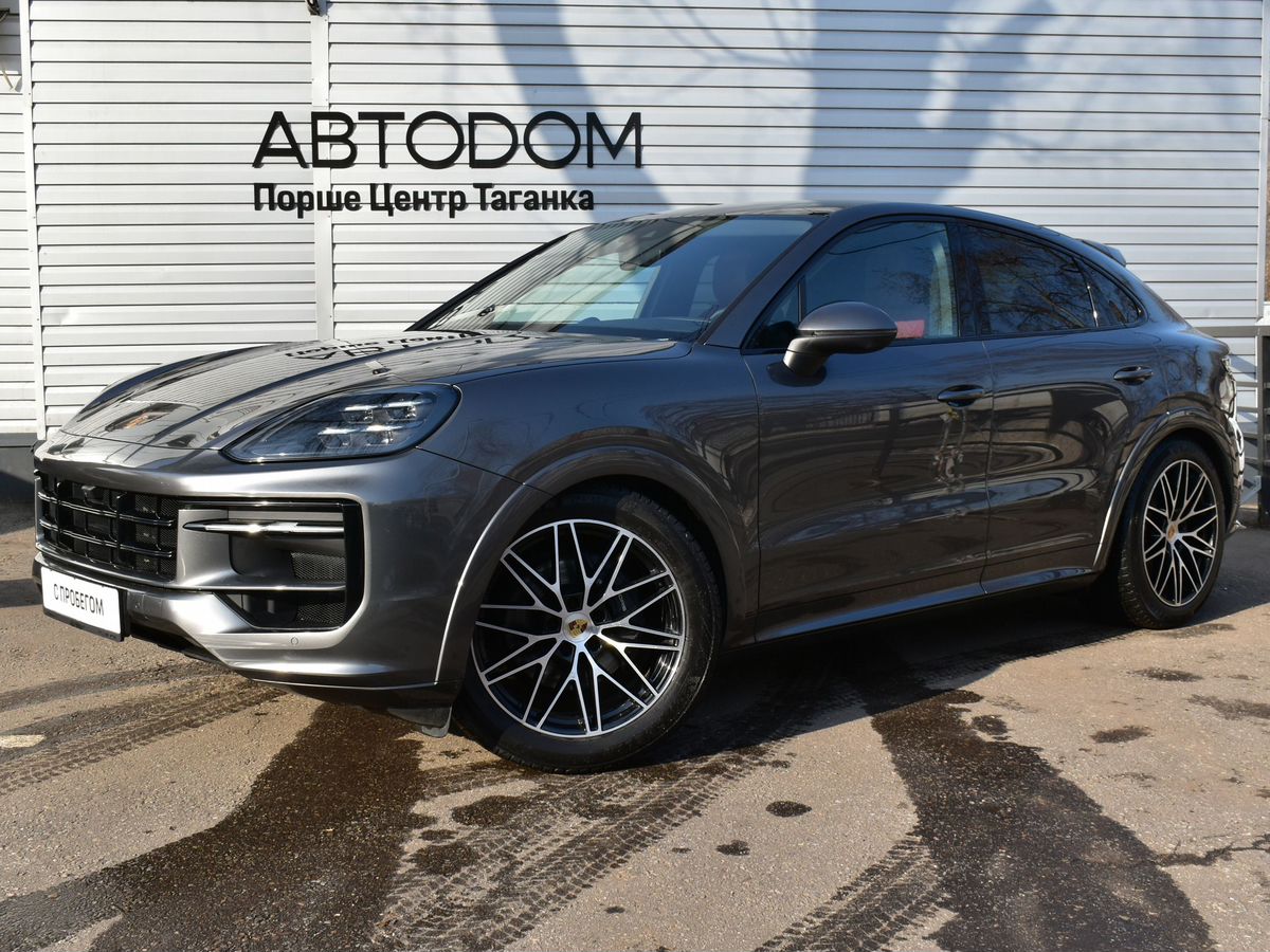 Автомобиль Porsche Cayenne III [рестайлинг] 3.0 AT 4WD (353 л.с.) Coupé Серый 2023 с пробегом 44 080 км