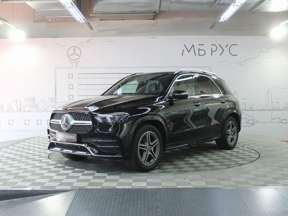 Mercedes-Benz GLE II поколение (V167) 300 2.0d AT 4Matic (245 л.с.) Sport Чёрный 2021 с пробегом 90 000 км