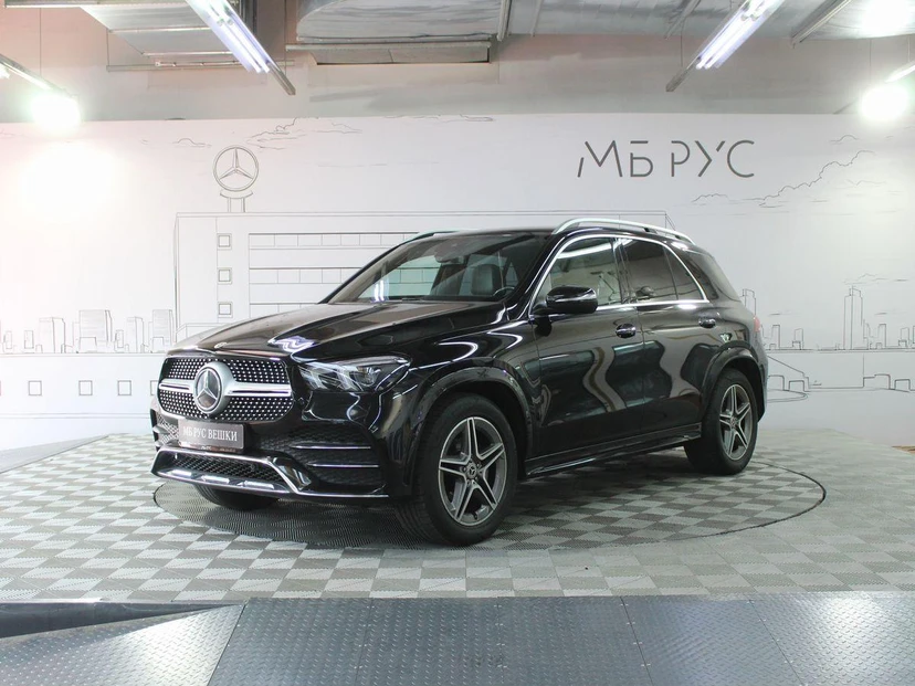 Mercedes-Benz GLE II поколение (V167) 300 2.0d AT 4Matic (245 л.с.) Sport Чёрный 2021 с пробегом 90 000 км