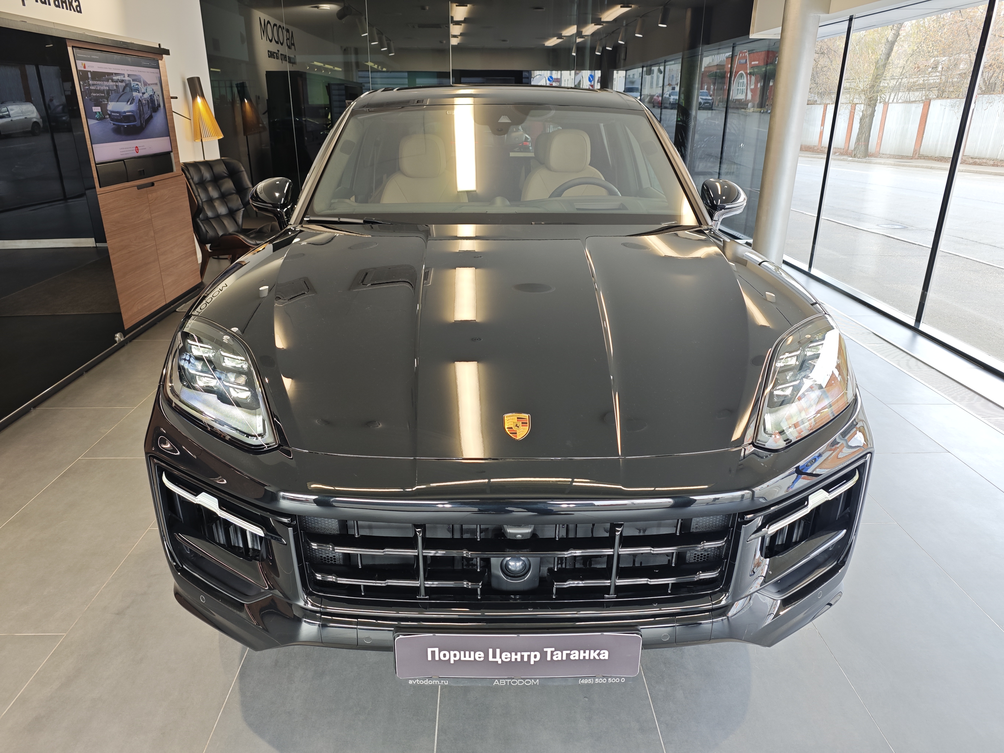 Автомобиль Porsche Cayenne III [рестайлинг] 3.0hyb AT 4WD (470 л.с.) Black Edition Чёрный 2025 