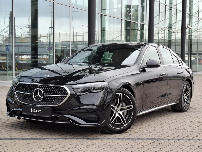Mercedes-Benz E-Класс VI поколение (W214/S214) 2.0 AT 4Matic (258 л.с.) Base Чёрный 2025