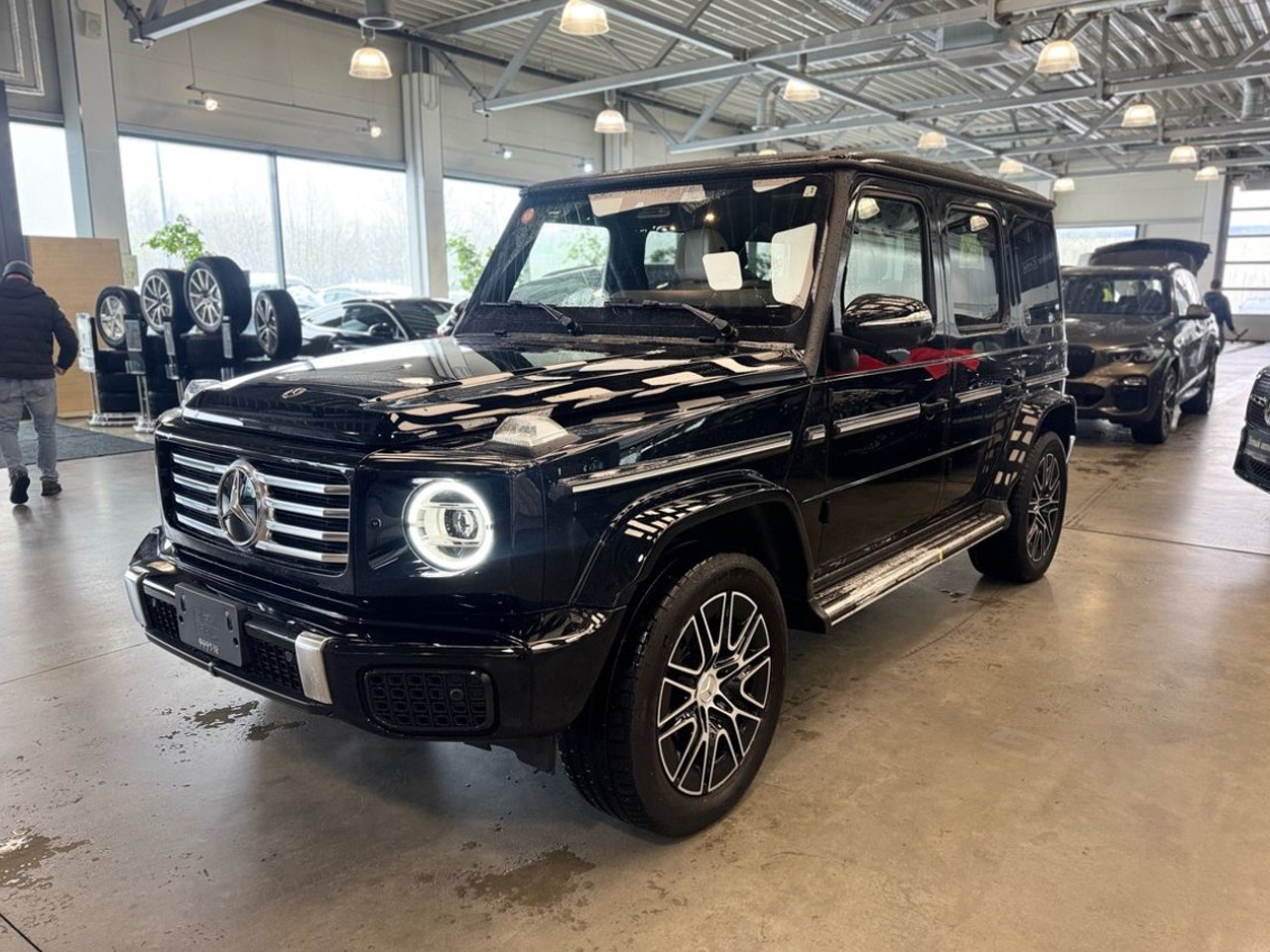 Mercedes-Benz G-Класс III (W463) [рестайлинг] G 450 3.0d AT 4Matic (367 л.с.) G 450 d AMG Line Чёрный 2025 