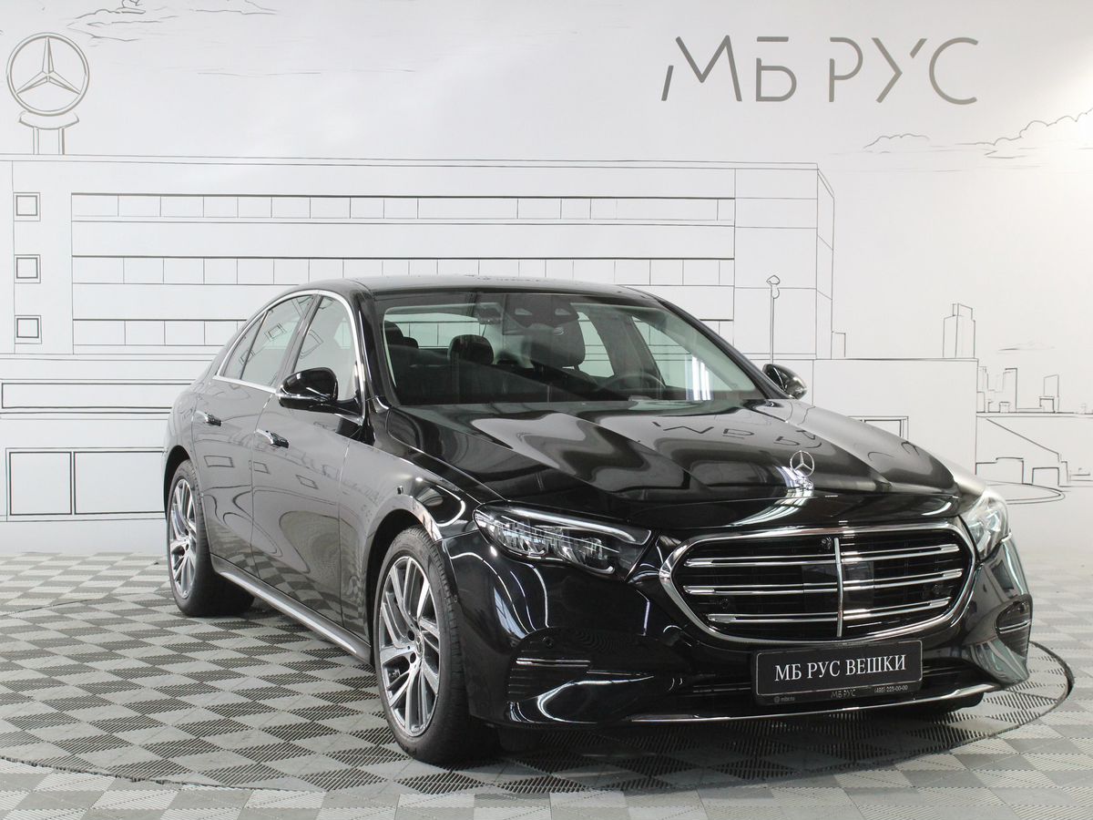 Автомобиль Mercedes-Benz E-Класс VI поколение (W214/S214) 2.0d AT 4Matic (197 л.с.) Base Чёрный 2025 с пробегом 4 743 км