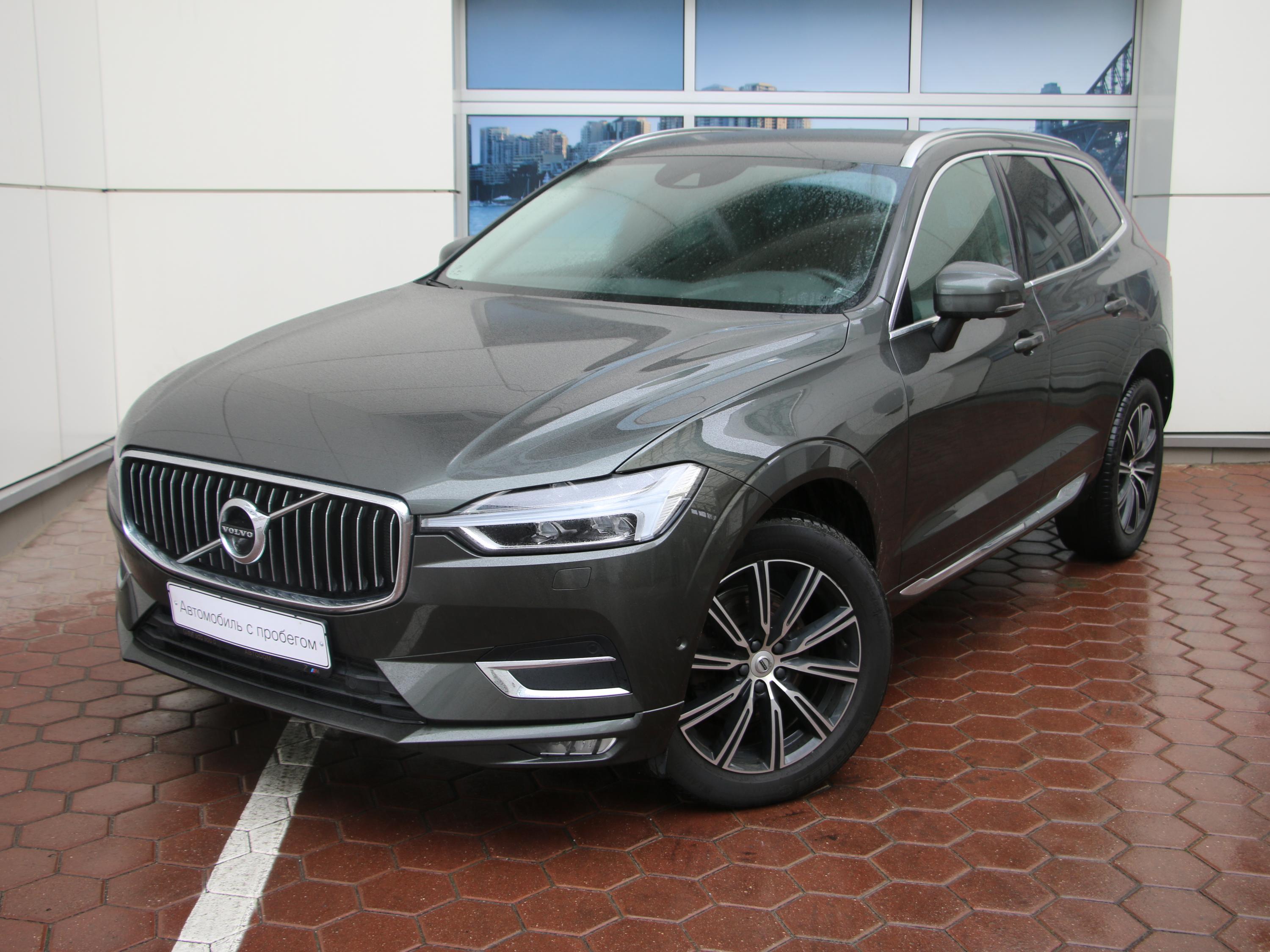 Автомобиль Volvo XC60 II поколение 2.0 AT 4WD (249 л.с.) Inscription Серый 2020 с пробегом 23596 км