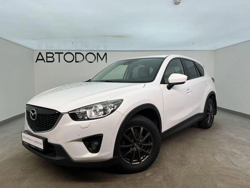 Автомобиль Mazda CX-5 I поколение 2.5 AT 4WD (192 л.с.) Supreme Белый 2013 с пробегом 106 342 км