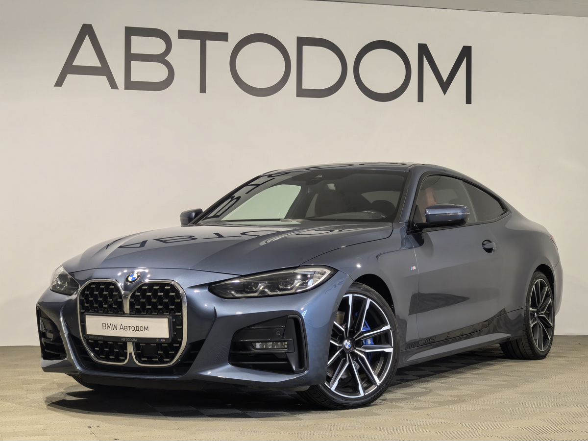 BMW 4 серии II поколение (G22/G23/G26) 420 2.0d AT 4WD (190 л.с.) M Sport Edition 21 Чёрный 2022 с пробегом 85 000 км