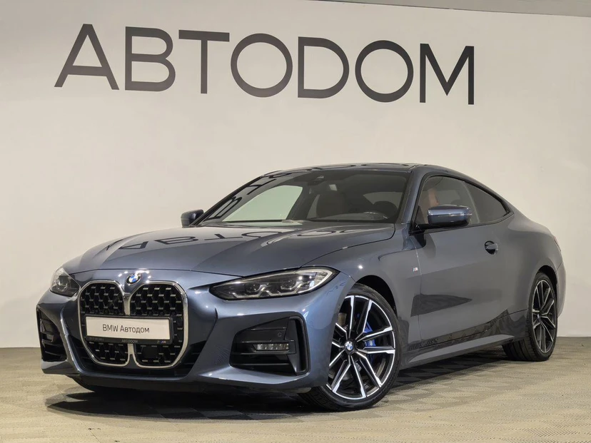 BMW 4 серии II поколение (G22/G23/G26) 420 2.0d AT 4WD (190 л.с.) M Sport Edition 21 Чёрный 2022 с пробегом 85 000 км