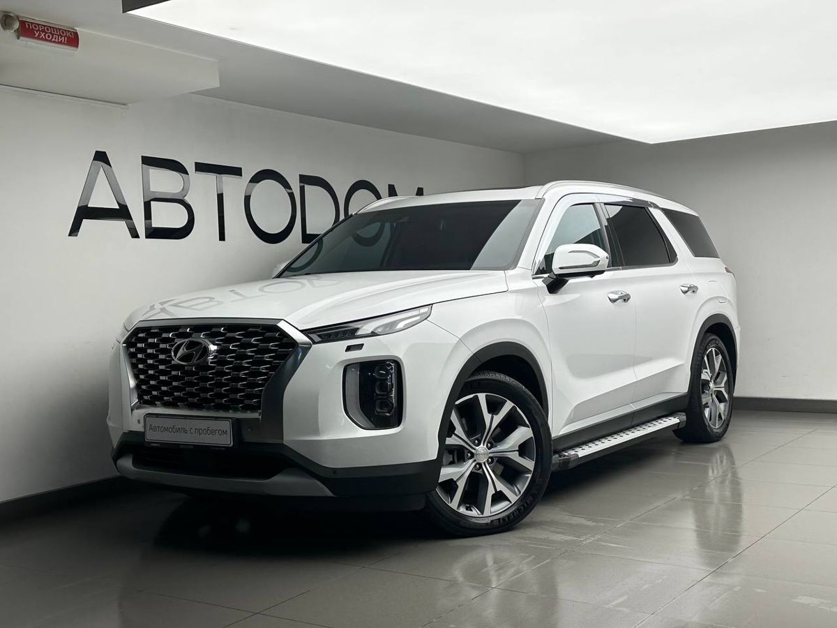 Hyundai Palisade I поколение 2.2d AT 4WD (200 л.с.) Calligraphy Белый 2020 с пробегом 117 707 км