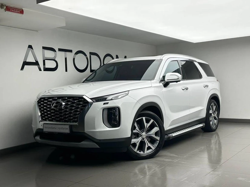 Hyundai Palisade I поколение 2.2d AT 4WD (200 л.с.) Calligraphy Белый 2020 с пробегом 117 707 км