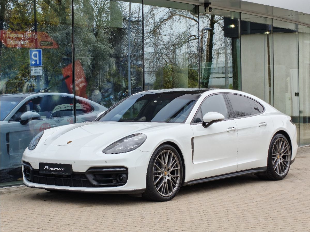 Porsche Panamera II [рестайлинг] 4 2.9 AMT 4WD (330 л.с.) Platinum Edition Белый 2022 с пробегом 25 104 км