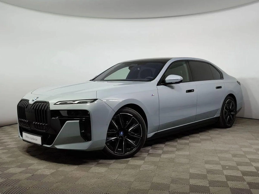 Автомобиль BMW i7 I поколение Electro AT 4WD (400 кВт) Base Серый 2022 с пробегом 12 416 км