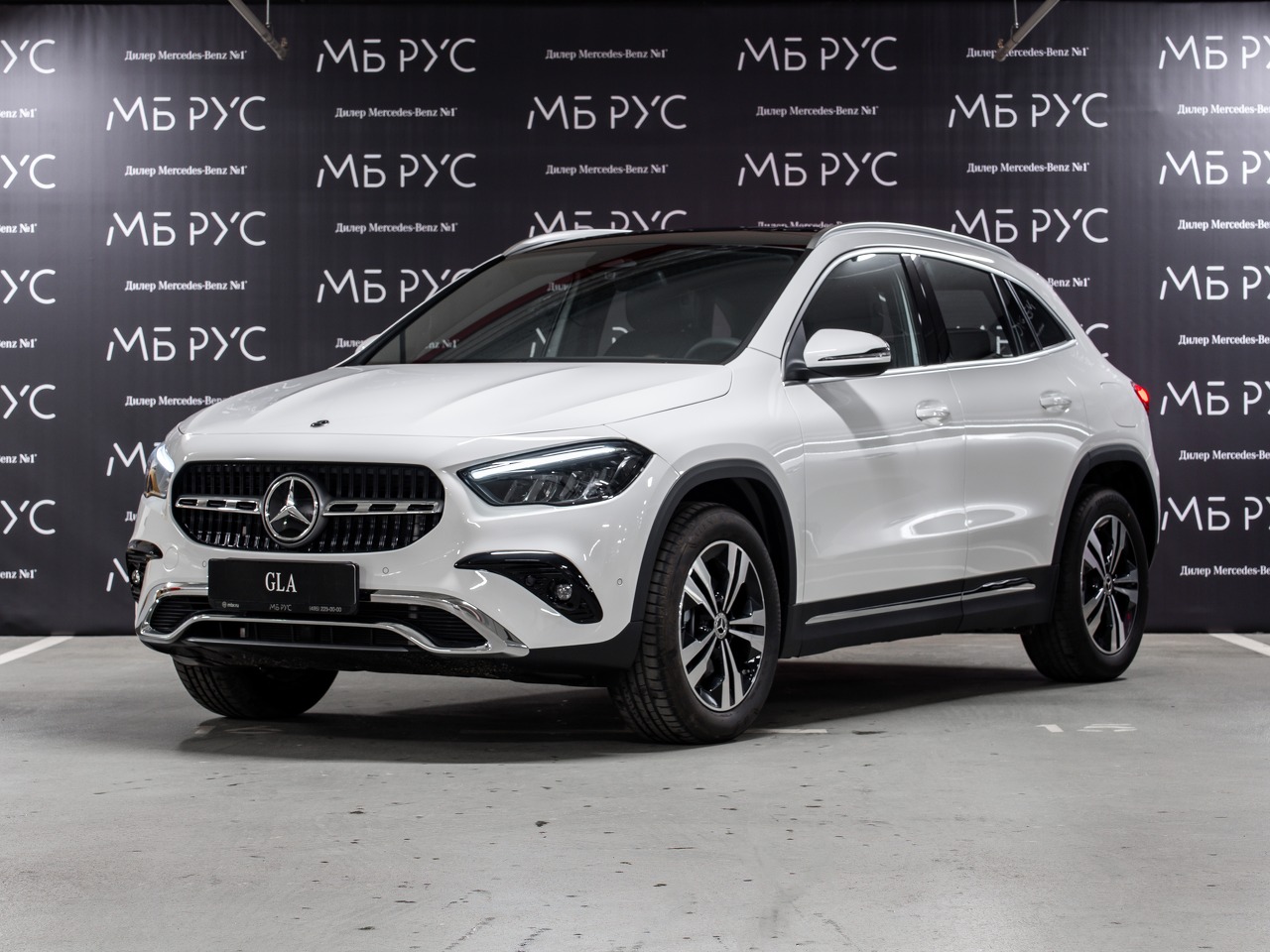 Автомобиль Mercedes-Benz GLA II (H247) [рестайлинг] 200 1.3 AMT (163 л.с.) Base Белый 2025 