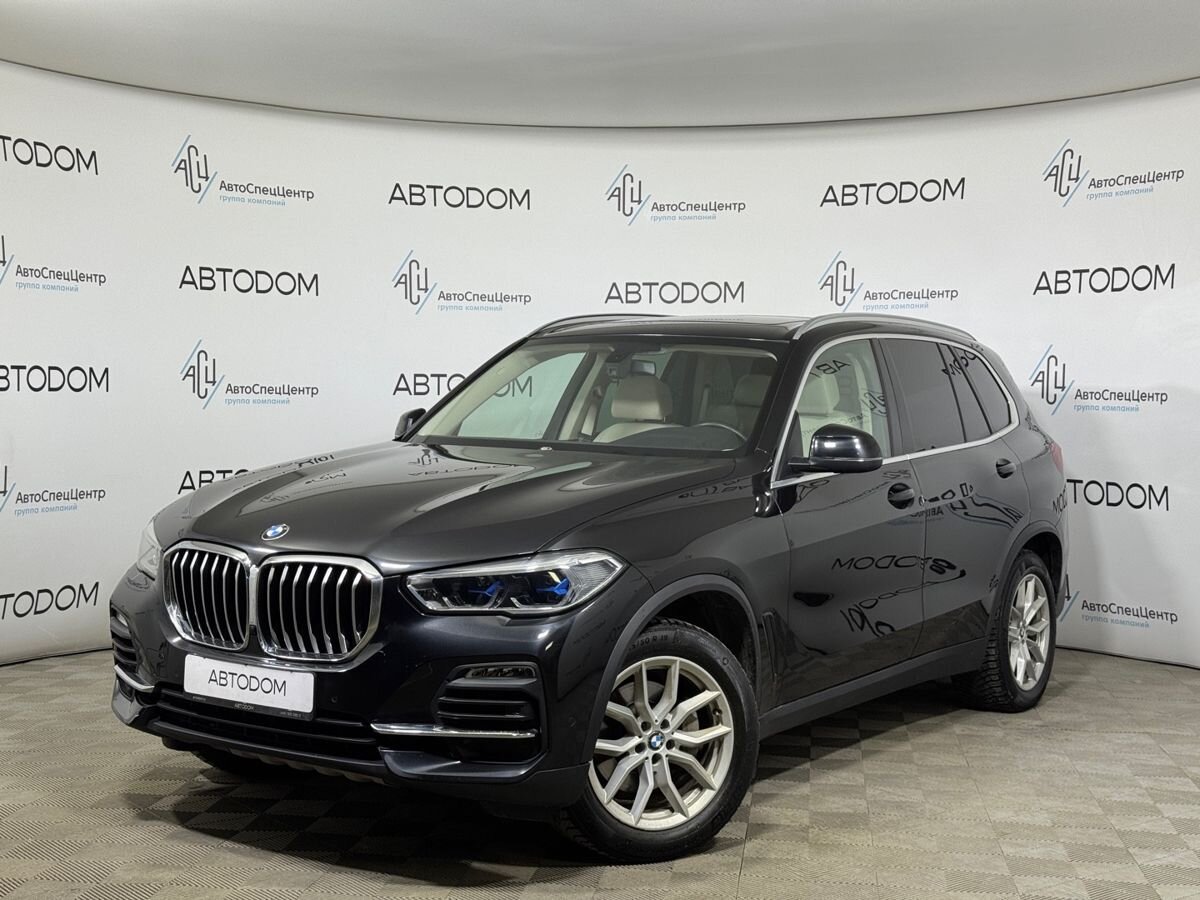 Автомобиль BMW X5 IV поколение (G05) 3.0 AT 4WD (340 л.с.) Luxury Чёрный 2019 с пробегом 124 401 км