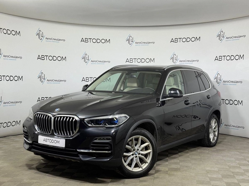 Автомобиль BMW X5 IV поколение (G05) 3.0 AT 4WD (340 л.с.) Luxury Чёрный 2019 с пробегом 124 401 км