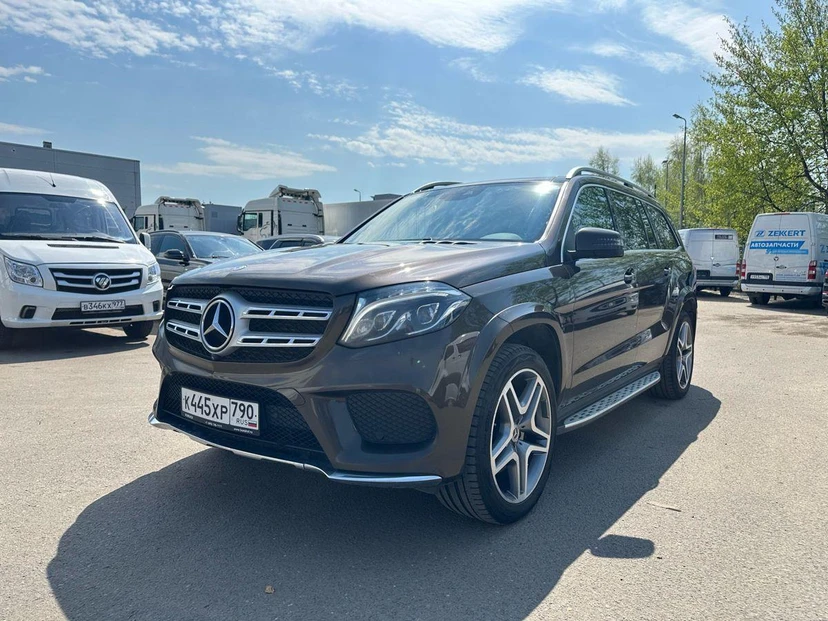 Mercedes-Benz GLS I поколение (X166) 350 3.0d AT 4Matic (249 л.с.) Особая серия Коричневый 2017 с пробегом 151 087 км