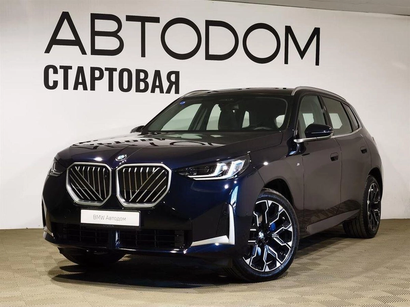 Автомобиль BMW X3 IV поколение (G45) 2.0 AT 4WD (255 л.с.) Base Чёрный 2025
