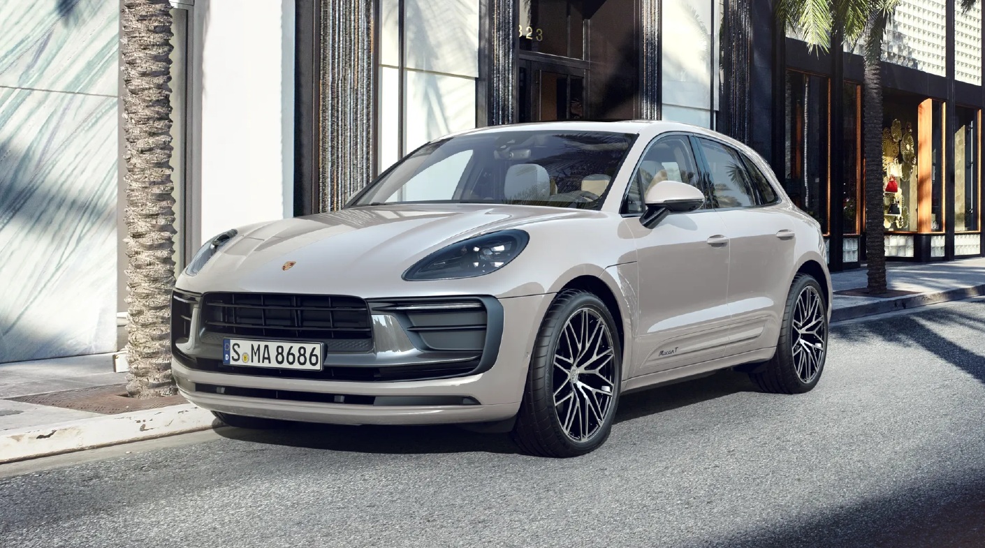 Автомобиль Porsche Macan I [2-й рестайлинг] 2.0 AMT 4WD (265 л.с.) T Серый 2026 