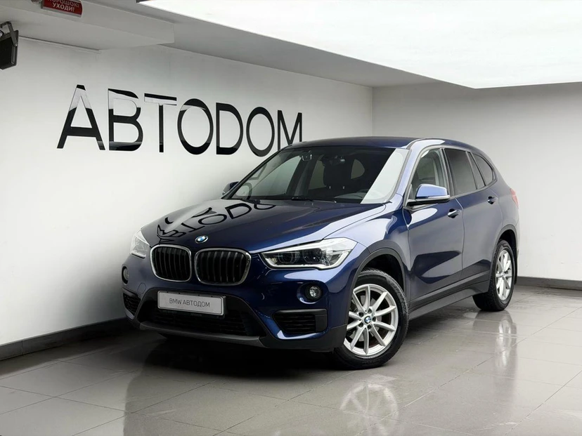 BMW X1 II поколение (F48) 1.5 AMT (140 л.с.) Advantage Синий 2019 с пробегом 44 200 км