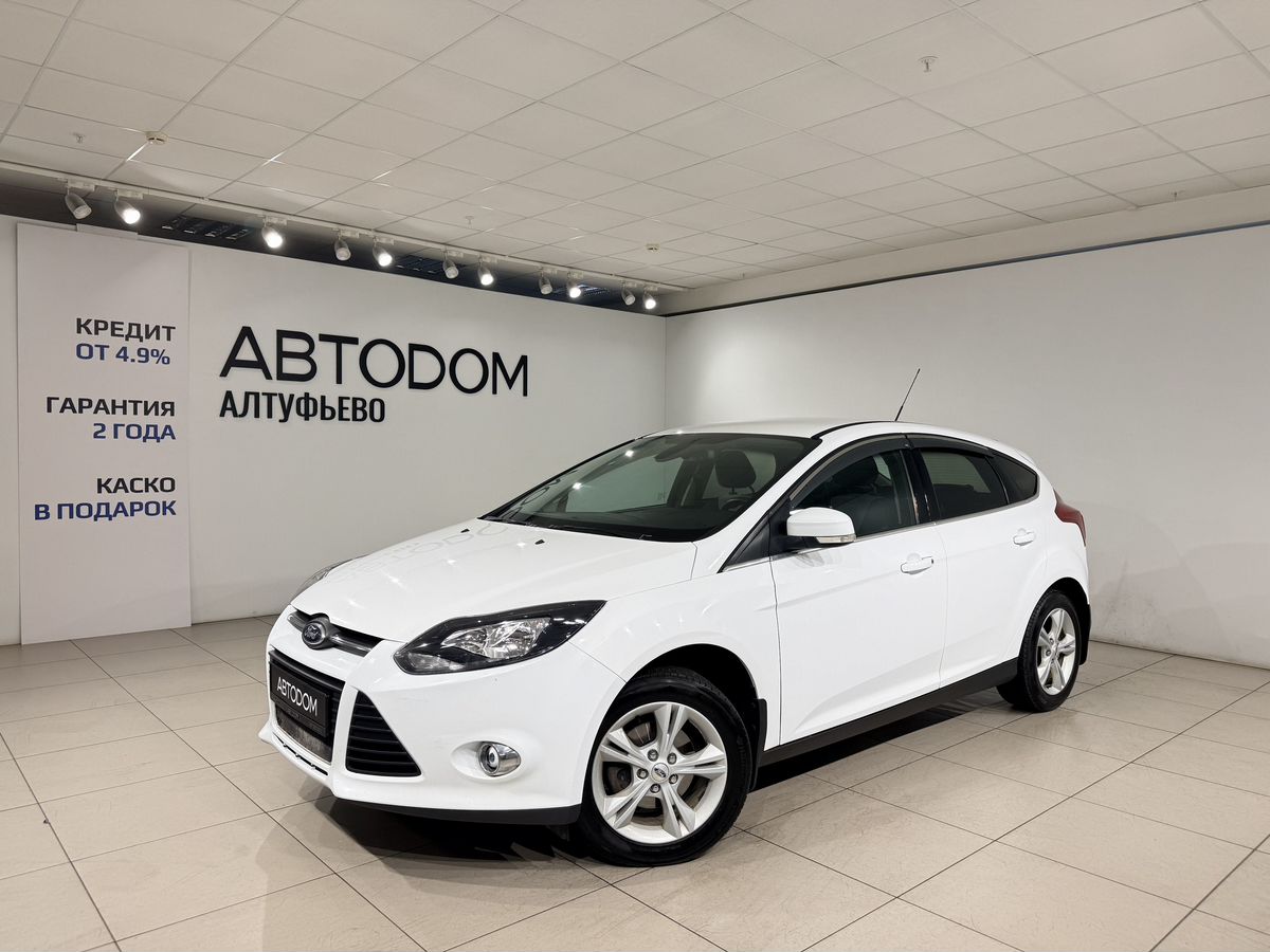 Ford Focus III поколение 1.6 MT (125 л.с.) Trend Sport Белый 2014 с пробегом 255 000 км