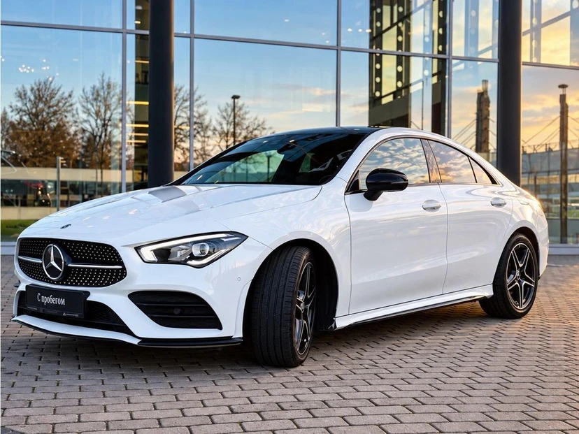 Mercedes-Benz CLA II поколение (C118/X118) 200 1.3 AMT (150 л.с.) Sport Белый 2020 с пробегом 102 800 км