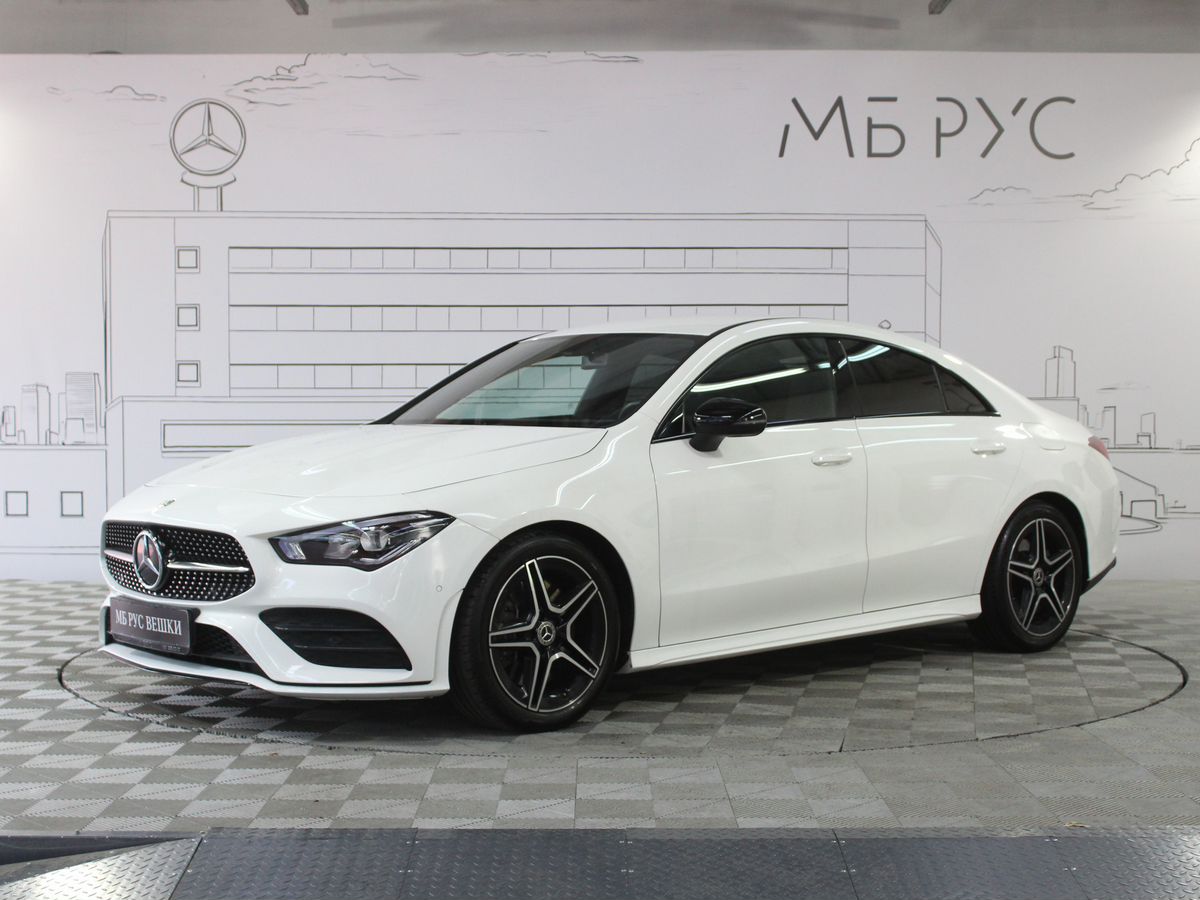 Mercedes-Benz CLA II поколение (C118/X118) 250 2.0 AMT 4Matic (224 л.с.) Sport Белый 2020 с пробегом 66 000 км