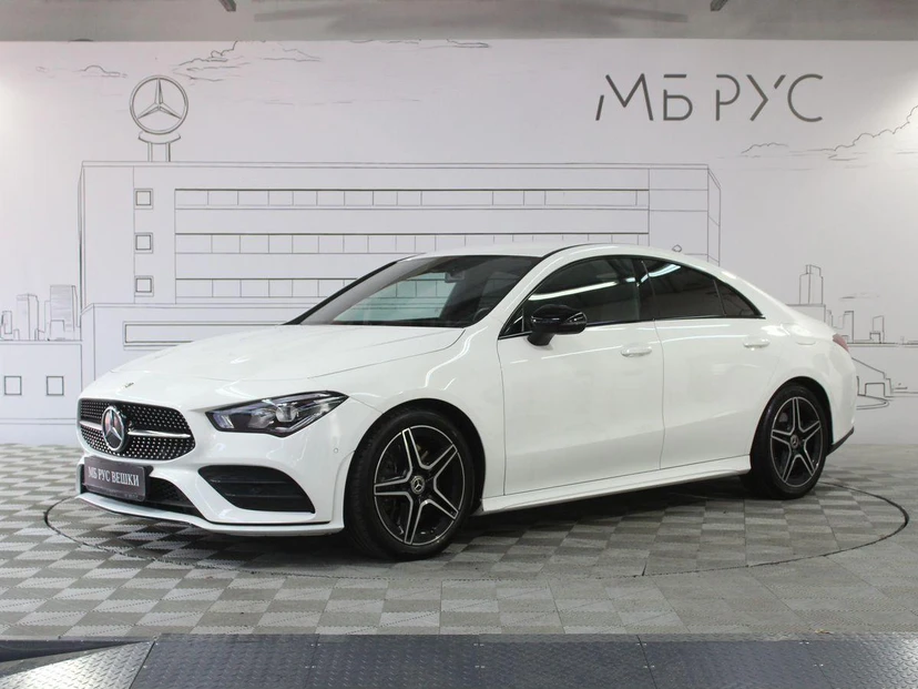 Mercedes-Benz CLA II поколение (C118/X118) 250 2.0 AMT 4Matic (224 л.с.) Sport Белый 2020 с пробегом 66 000 км