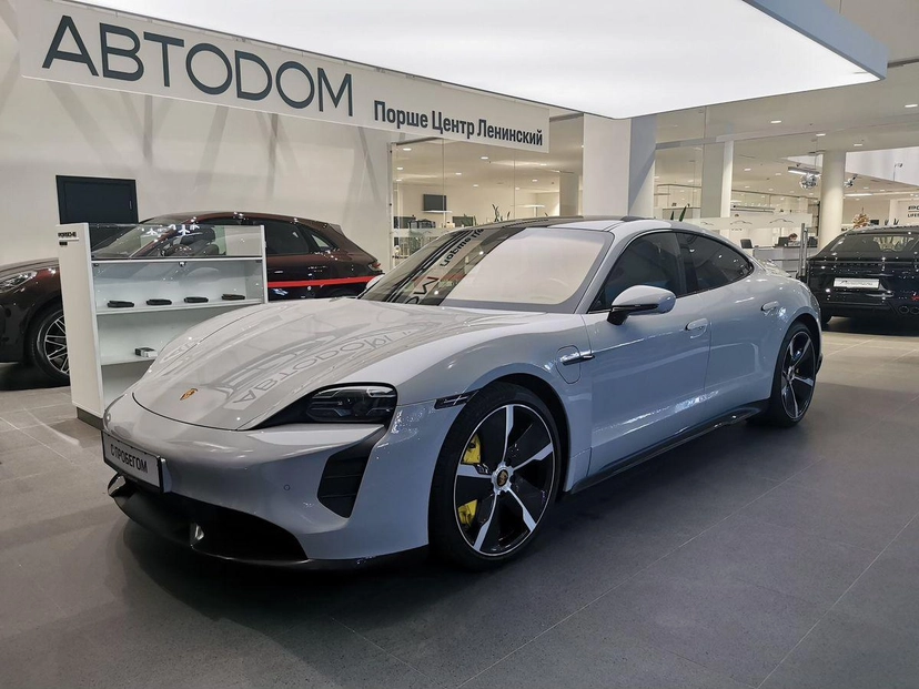 Автомобиль Porsche Taycan I поколение Turbo S Electro AT 4WD (560 кВт) Turbo S Серый 2020 с пробегом 18 053 км