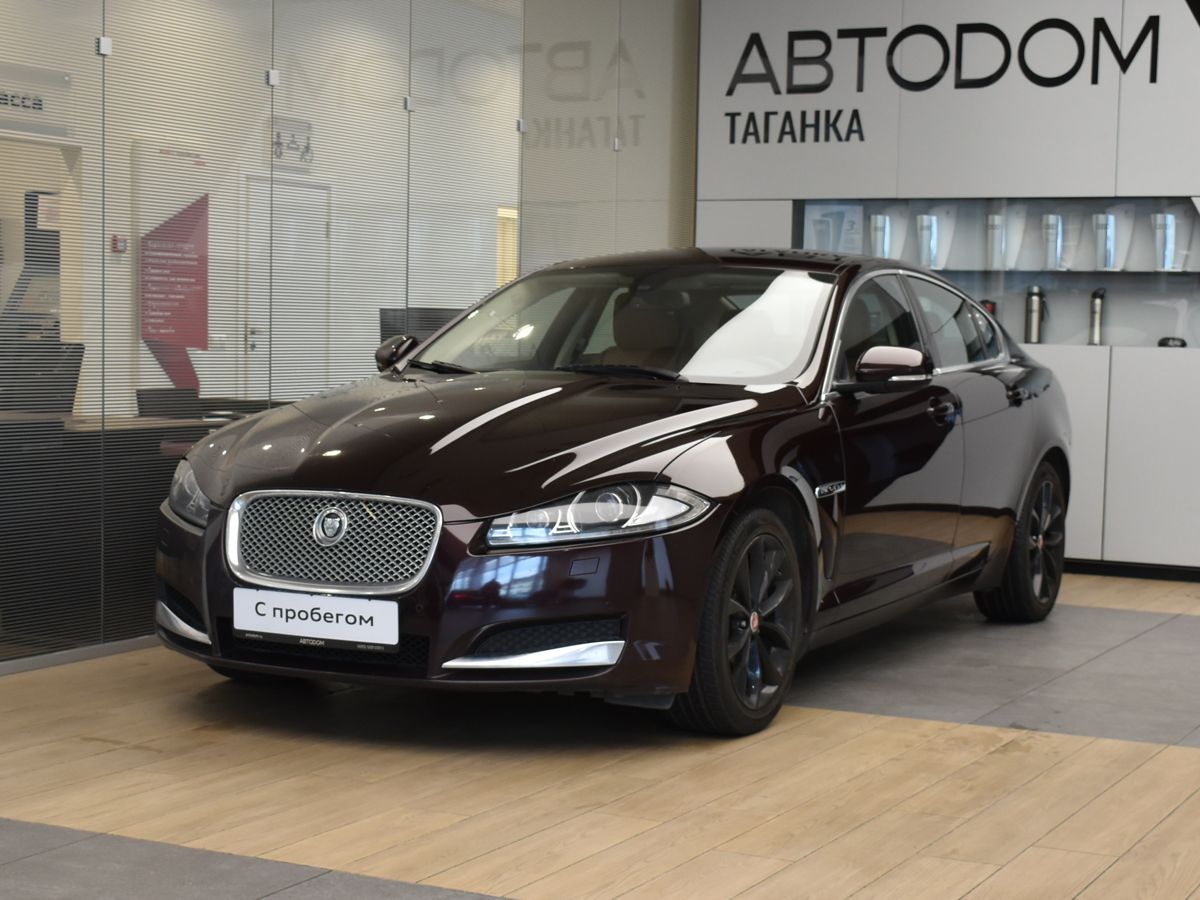 Jaguar XF I [рестайлинг] 2.0 AT (240 л.с.) Portfolio Коричневый 2012 с пробегом 127 546 км
