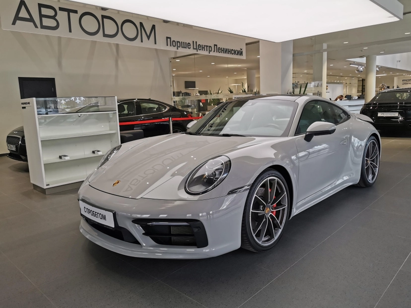 Автомобиль Porsche 911 VIII поколение (992) Carrera 4S 3.0 AMT 4WD (450 л.с.) Carrera 4S Серый 2019 с пробегом 58 002 км