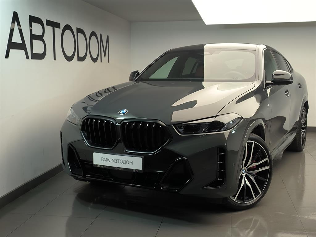 Автомобиль BMW X6 III (G06) [рестайлинг] 3.0d AT 4WD (286 л.с.) xDrive30d Серый 2025 