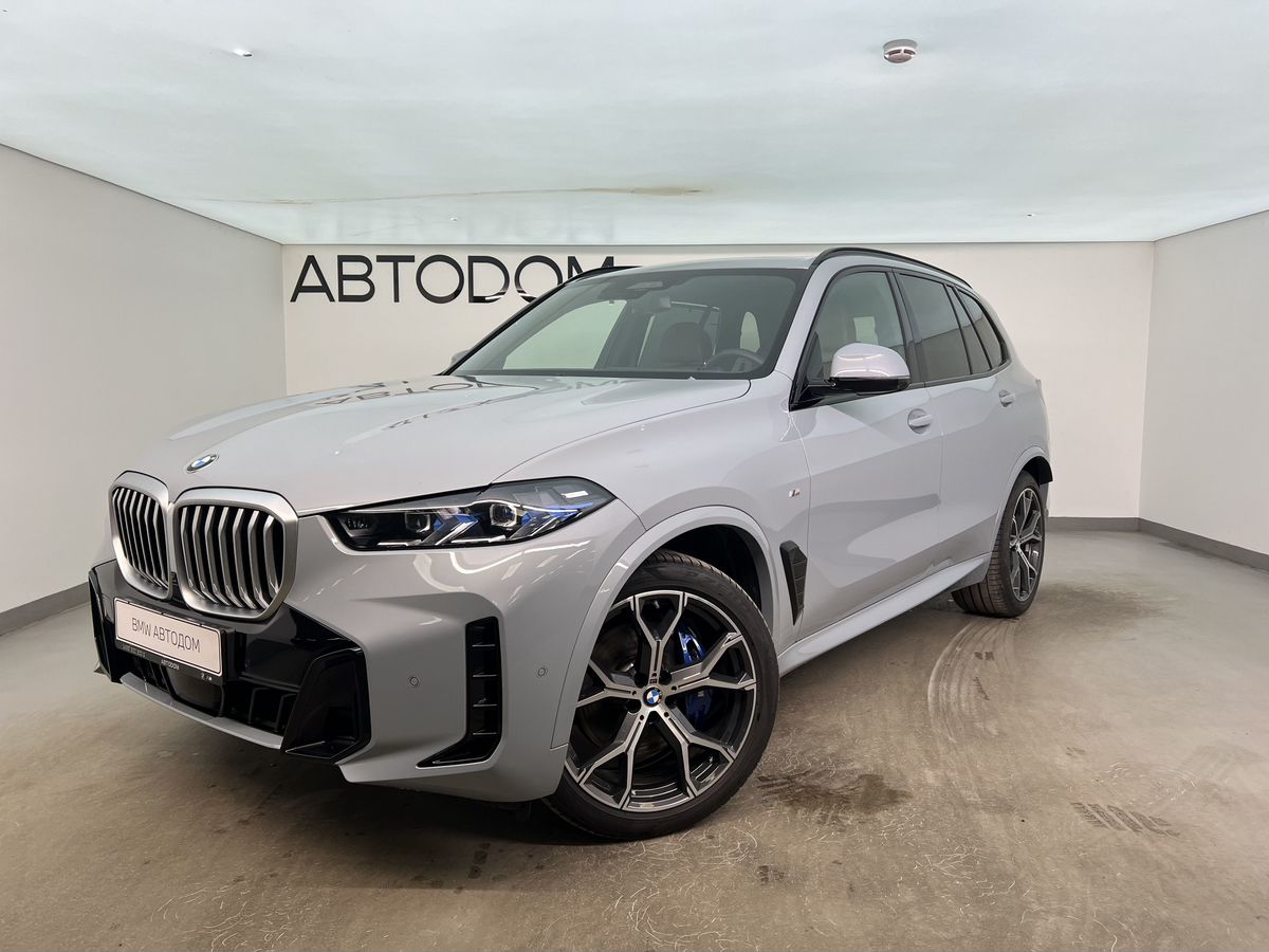BMW X5 IV (G05) [рестайлинг] 3.0d AT 4WD (286 л.с.) M Sport Серый 2025 с пробегом 11 913 км