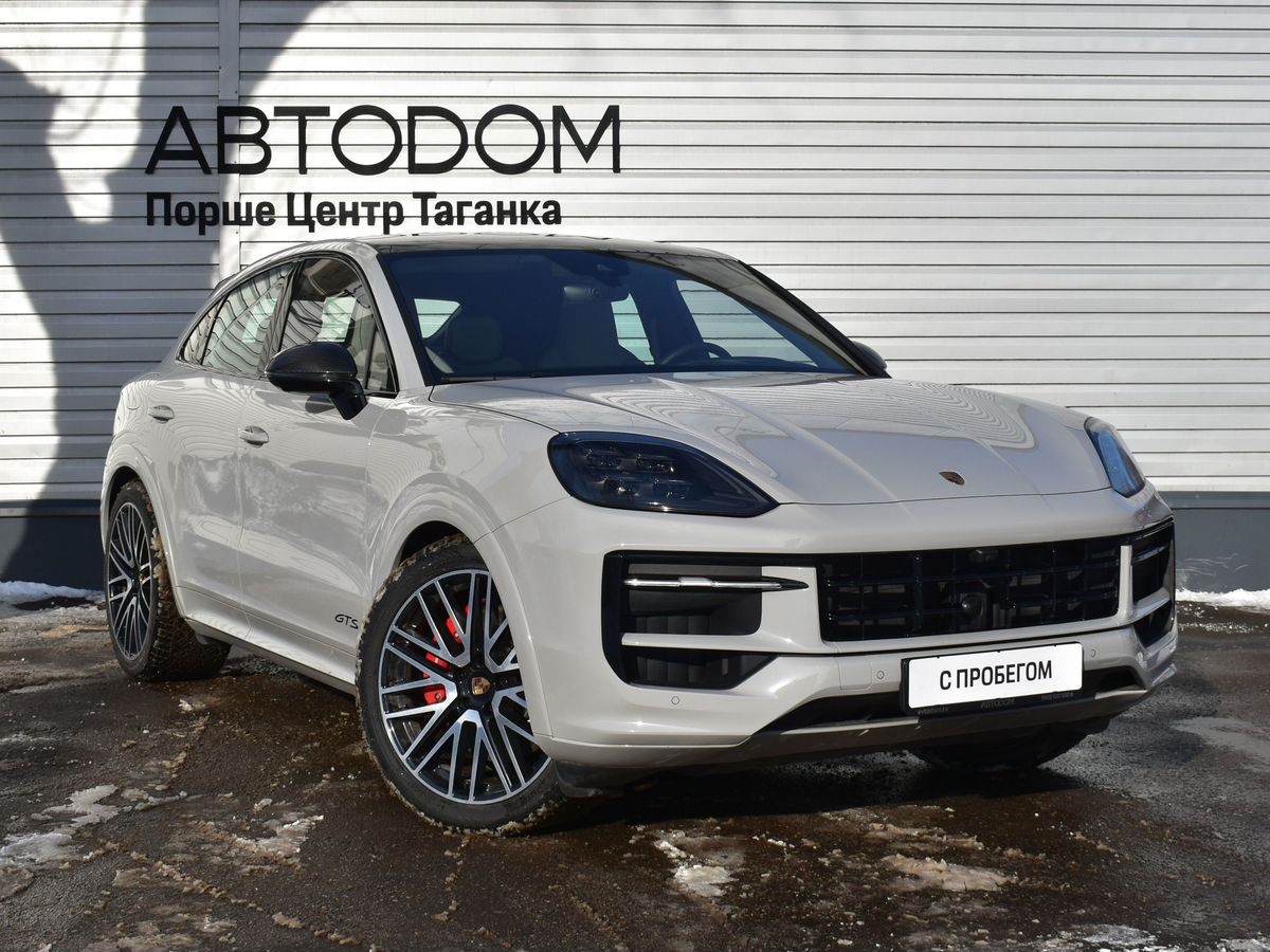 Автомобиль Porsche Cayenne III [рестайлинг] GTS 4.0 AT 4WD (500 л.с.) GTS Серый 2024 с пробегом 7 405 км
