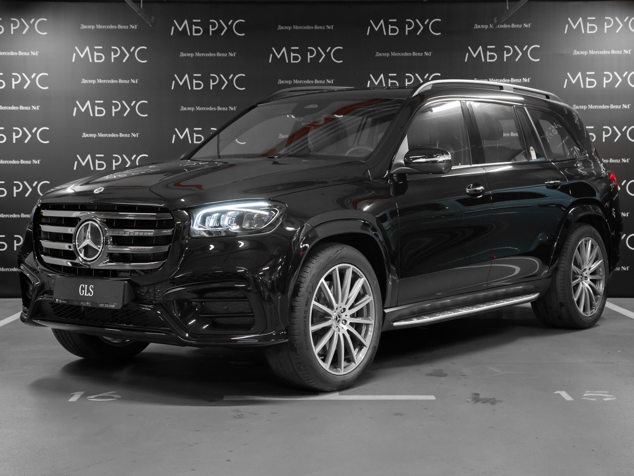 Mercedes-Benz GLS II (X167) [рестайлинг] 450 3.0 AT 4Matic (381 л.с.) Base Чёрный 2026 
