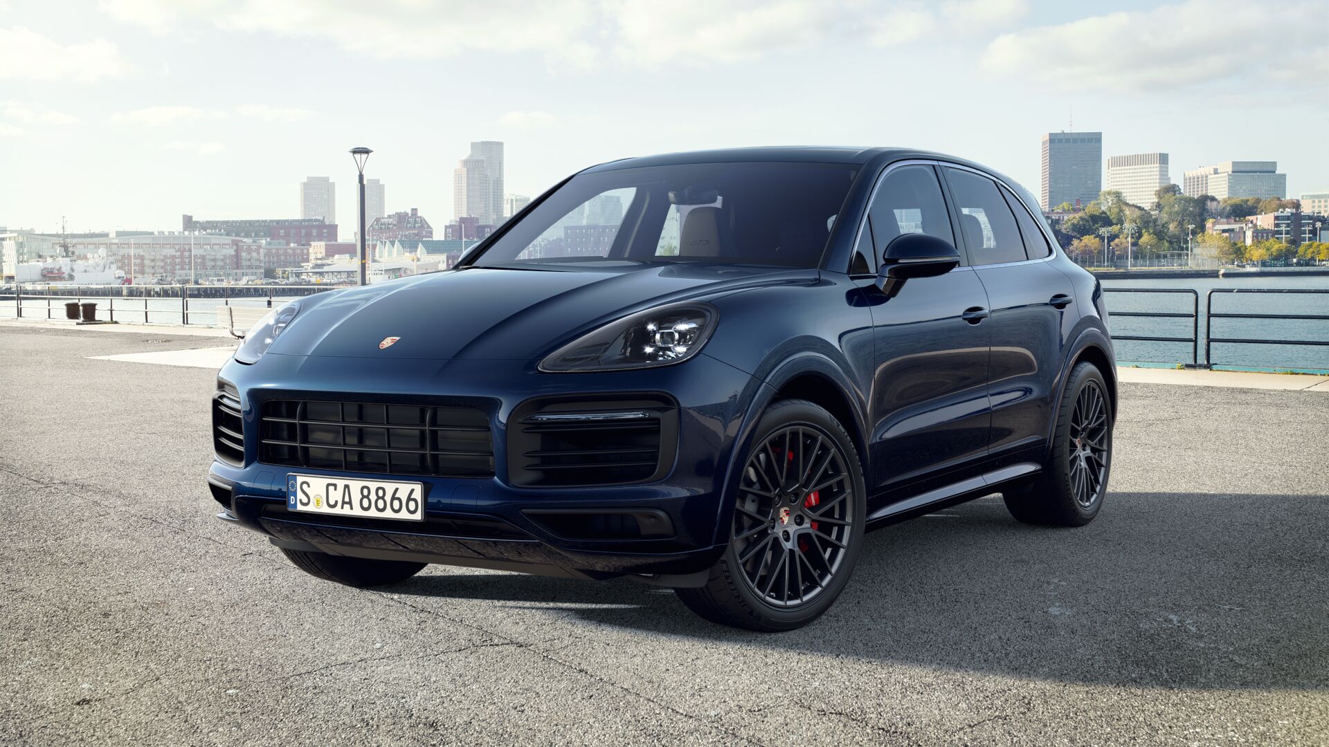 Купить Porsche Cayenne GTS 4.0 AT 4WD (460 л.с.) GTS Синий новый / К-7-9341  в наличии по цене 17 415 000 руб в АВТОДОМ - официальный дилер