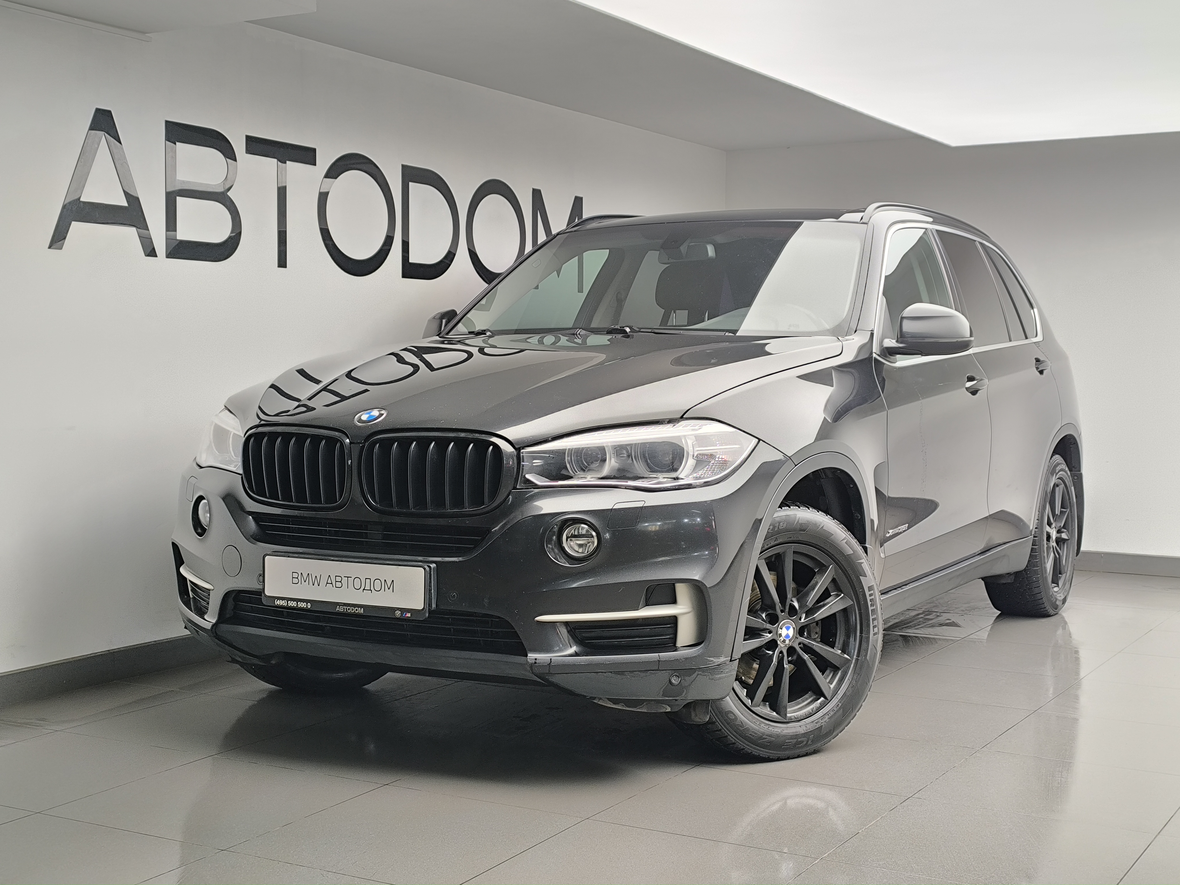 Автомобиль BMW X5 III поколение (F15) 3.0 AT 4WD (306 л.с.) xDrive35i Чёрный 2015 с пробегом 230 000 км