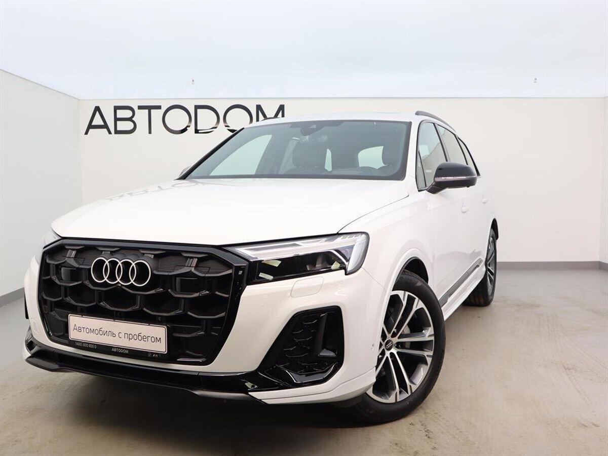 Автомобиль Audi Q7 II (4M) [2-й рестайлинг] 2.0 AT 4WD (252 л.с.) 45 TFSI quattro tiptronic Белый 2024 