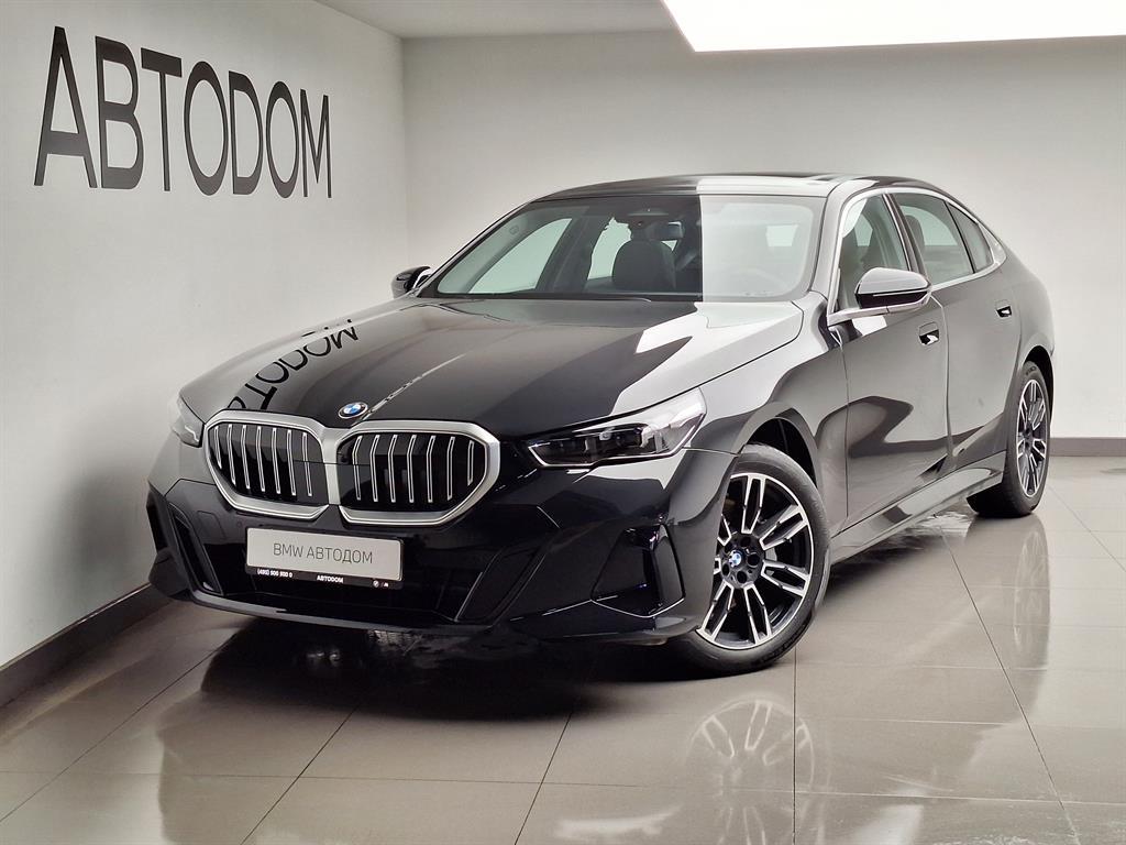 Автомобиль BMW 5 серии VIII поколение (G60) 2.0 AT 4WD (258 л.с.) M Sport Чёрный 2025 