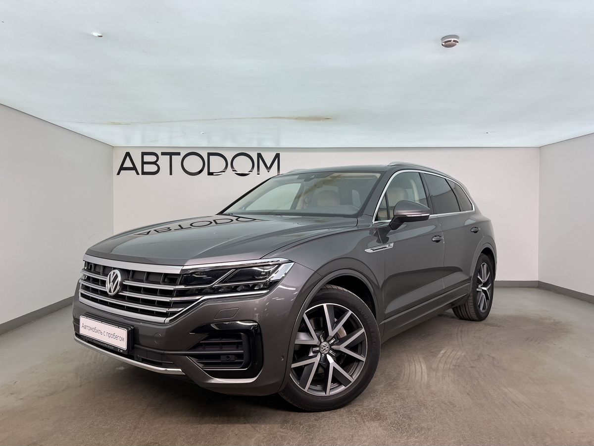 Volkswagen Touareg III поколение 3.0d AT 4WD (249 л.с.) R-Line Серый 2019 с пробегом 90 923 км