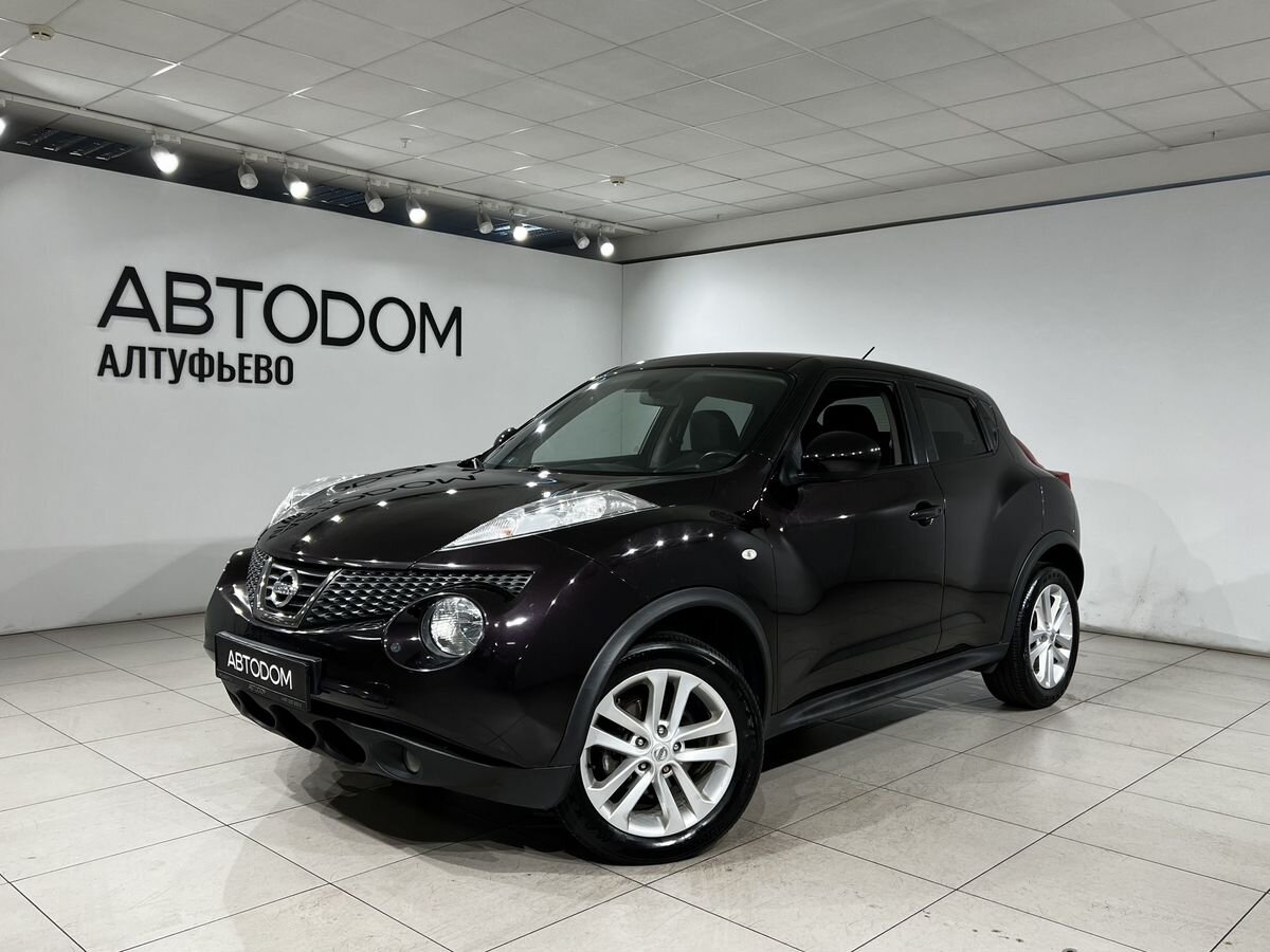 Nissan Juke I поколение (F15) 1.6 CVT (117 л.с.) SE+ Фиолетовый 2013 с пробегом 103 015 км