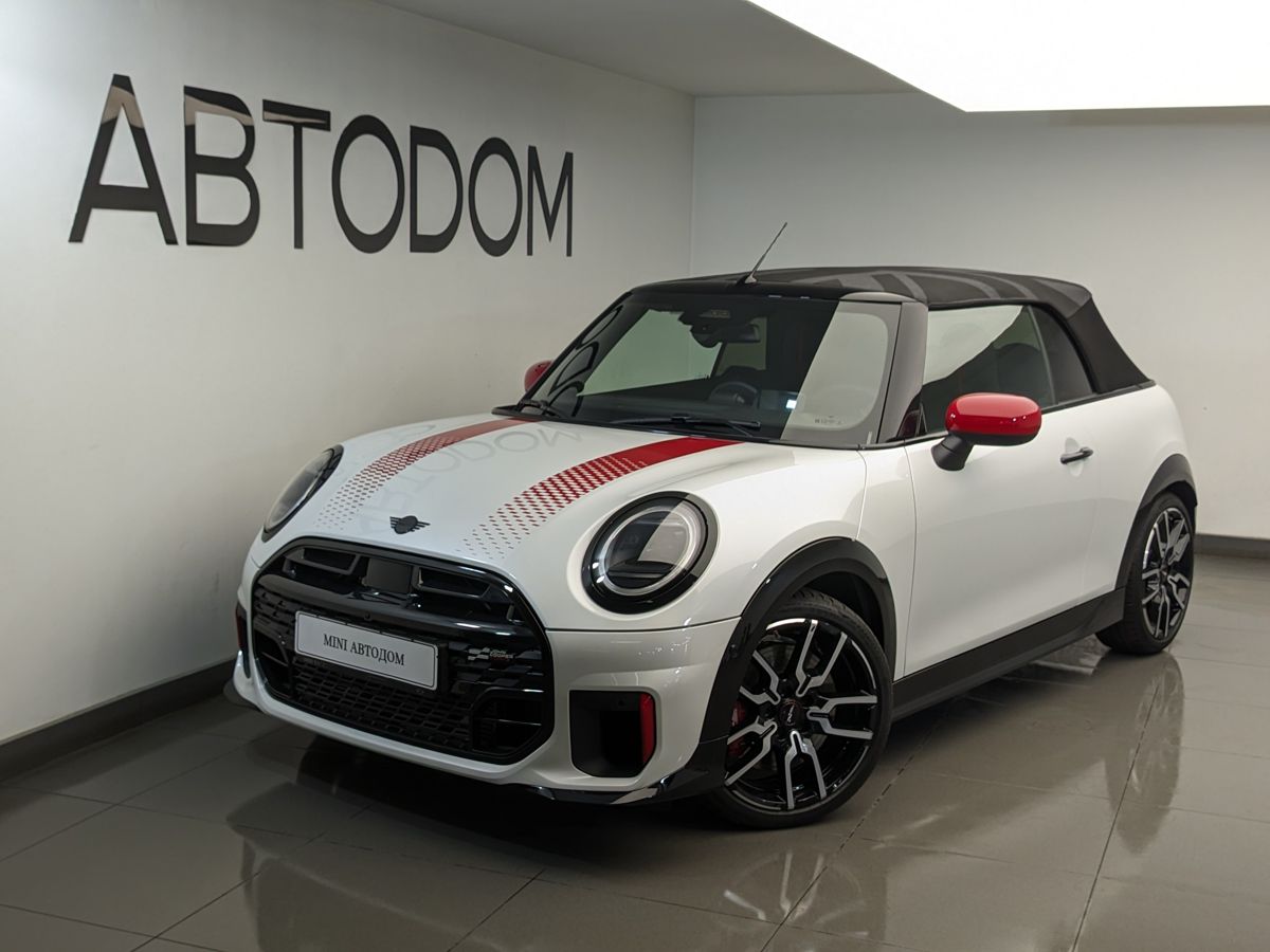 MINI Cabrio IV поколение 2.0 AMT (231 л.с.) JCW Белый 2025 с пробегом 3 510 км