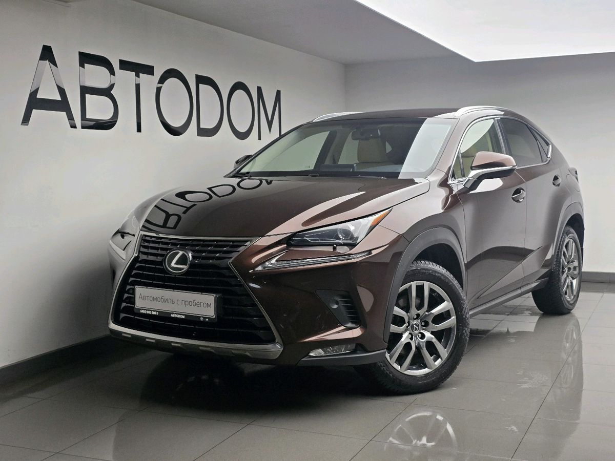 Автомобиль Lexus NX I [рестайлинг] 2.0 CVT 4WD (150 л.с.) Luxury Коричневый 2018 с пробегом 49 857 км