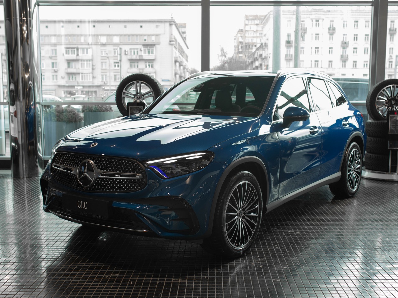 Mercedes-Benz GLC II поколение (X254) 2.0 AT 4Matic (258 л.с.) Base Синий 2025 