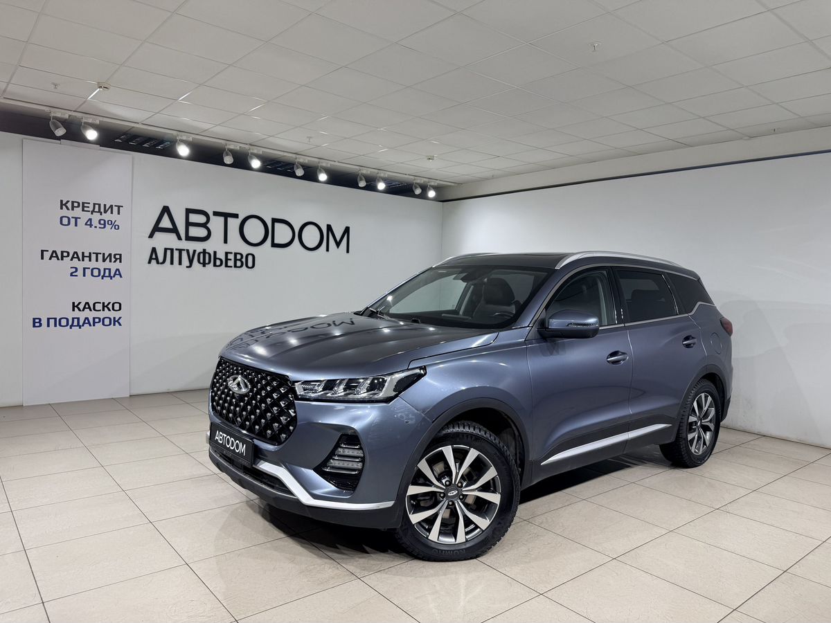 Автомобиль CHERY Tiggo 7 Pro I поколение 1.5 CVT (147 л.с.) Prestige (2020) Серый 2020 с пробегом 80 000 км