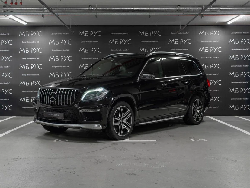 Mercedes-Benz GL II поколение (X166) 350 3.0d AT 4Matic (249 л.с.) Особая серия Чёрный 2014 с пробегом 173 465 км