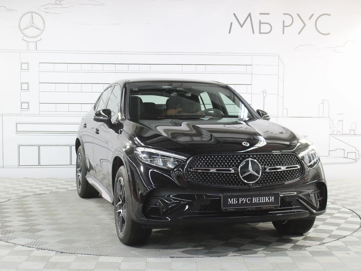 Автомобиль Mercedes-Benz GLC coupe II поколение (C254) 2.0 AT 4Matic (204 л.с.) Base Чёрный 2025 с пробегом 10 км