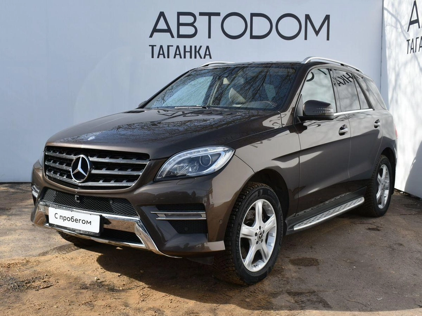 Автомобиль Mercedes-Benz M-Класс III поколение (W166) 350 3.0d AT 4Matic (249 л.с.) Особая серия Коричневый 2013 с пробегом 153 977 км